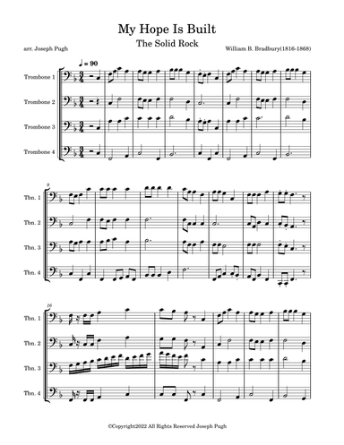 My Hope Is Built (arr. Joseph Pugh)