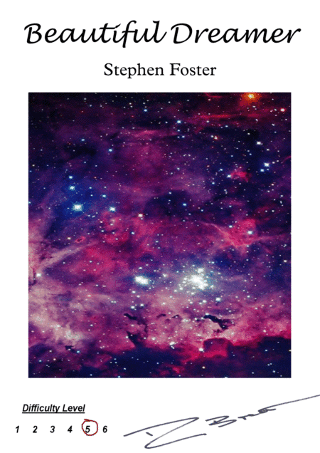 Beautiful Dreamer (arr. Copyright (c) - RpB Music 2017)