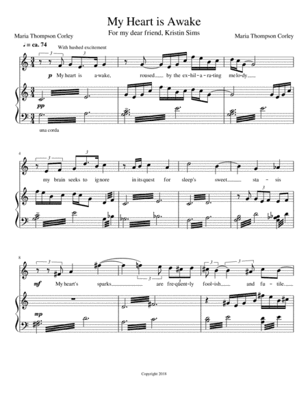 My Heart is Awake from "Grasping Water"