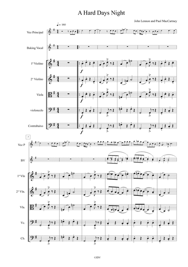 A Hard Day's Night (arr. Josemir Valverde)