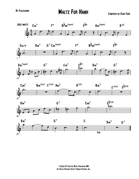 Waltz For Hank