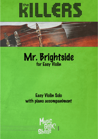 Mr. Brightside (arr. Music Geeks Sheets)