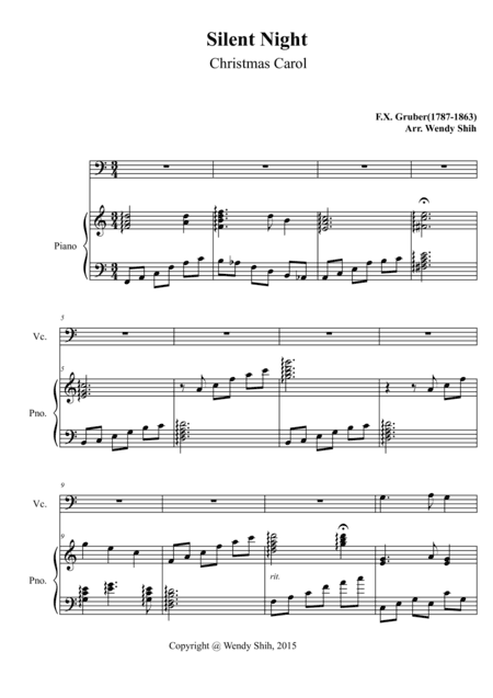 Silent Night (arr. Wendy Shih)