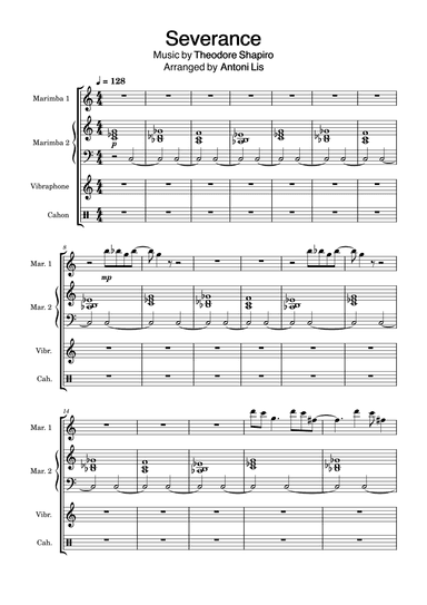 Severance - Main Title Theme (arr. Antoni Lis)