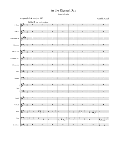 Symphony No. 1 in C-Sharp Minor, Op. 1 "In the Eternal Day": III. Moderato "In the Eternal Day"