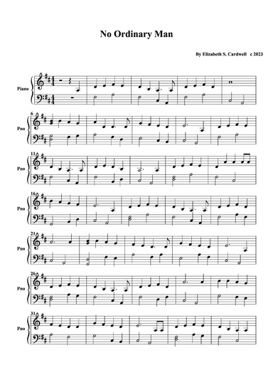 No Ordinary Man