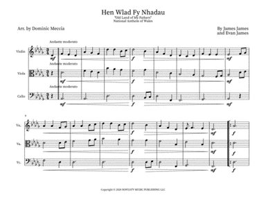 Hen Wlad Fy Nhadau (arr. Dominic Meccia)