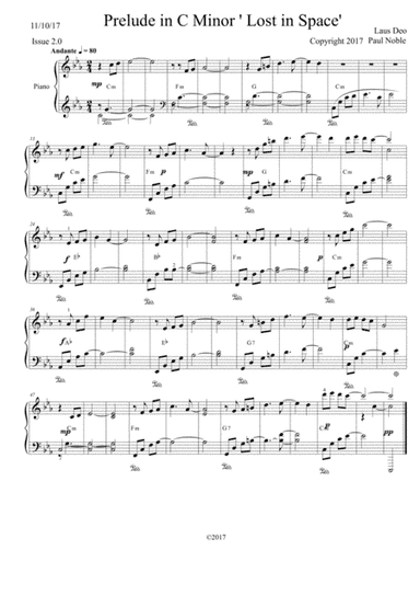 Prelude in C Minor 'Lost in Space' 2.0
