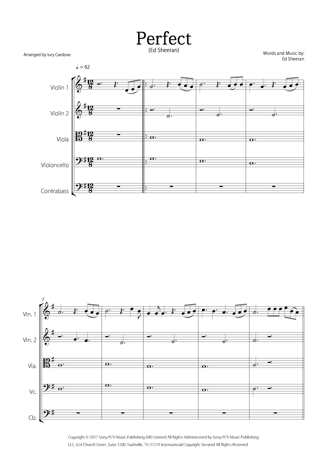 Perfect (arr. Iury Cardoso)