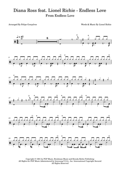 Endless Love (arr. Felipe Gonçalves)