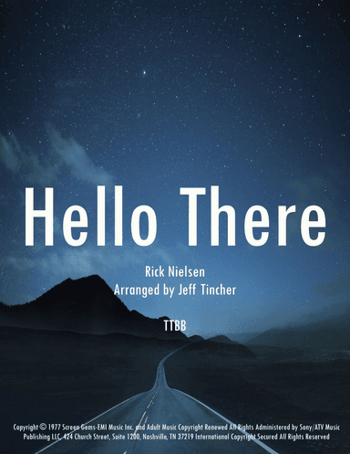 Hello There (arr. Jeff Tincher)