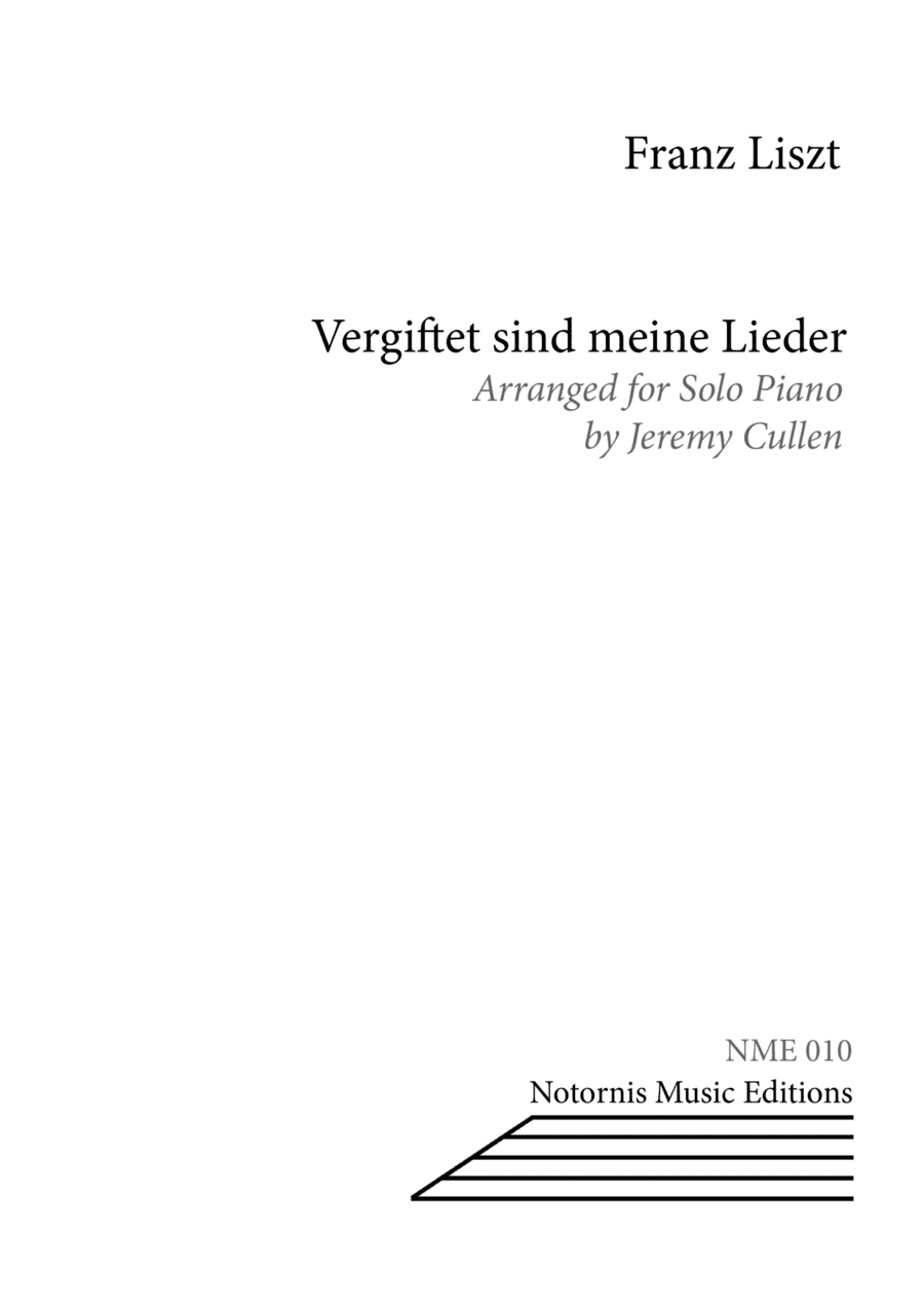 Vergiftet sind meine Lieder - Solo Piano Arrangement (arr. Jeremy Cullen)