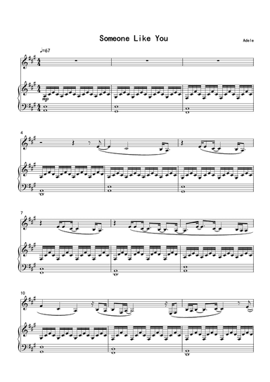 Someone Like You (arr. Adele Adkins)