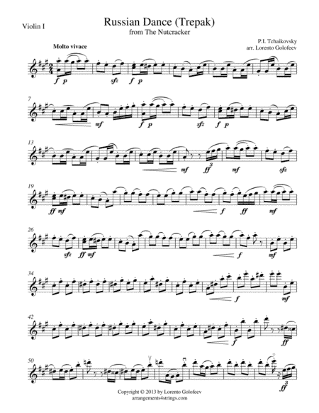 Russian Dance (Trepak) (arr. Lorento Golofeev)