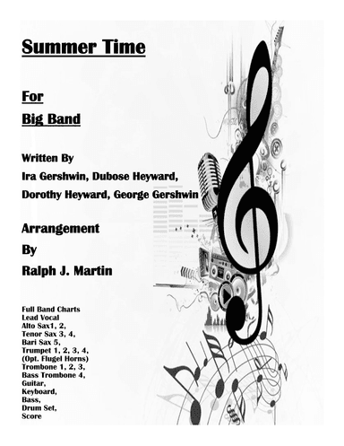 Summertime (arr. Ralph J Martin)