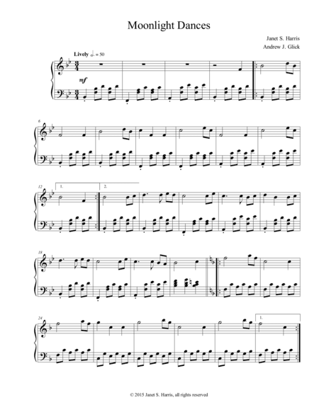 Moonlight Dances (piano, version 2)