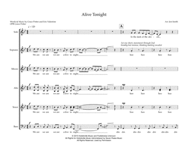 Alive Tonight (arr. Arr. Jon Smith)