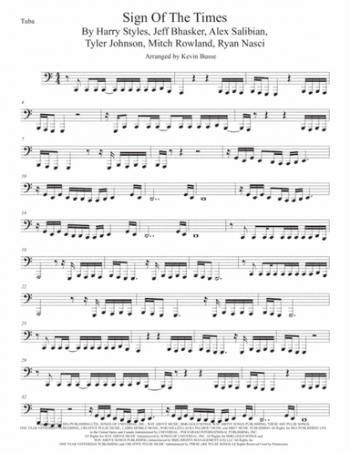Sign Of The Times (arr. Kevin Busse)