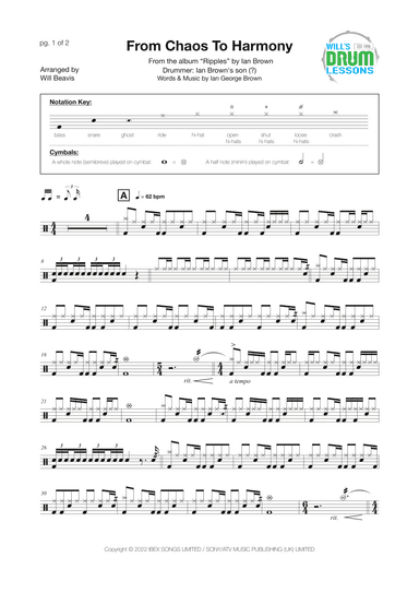 From Chaos To Harmony (arr. Will Beavis)