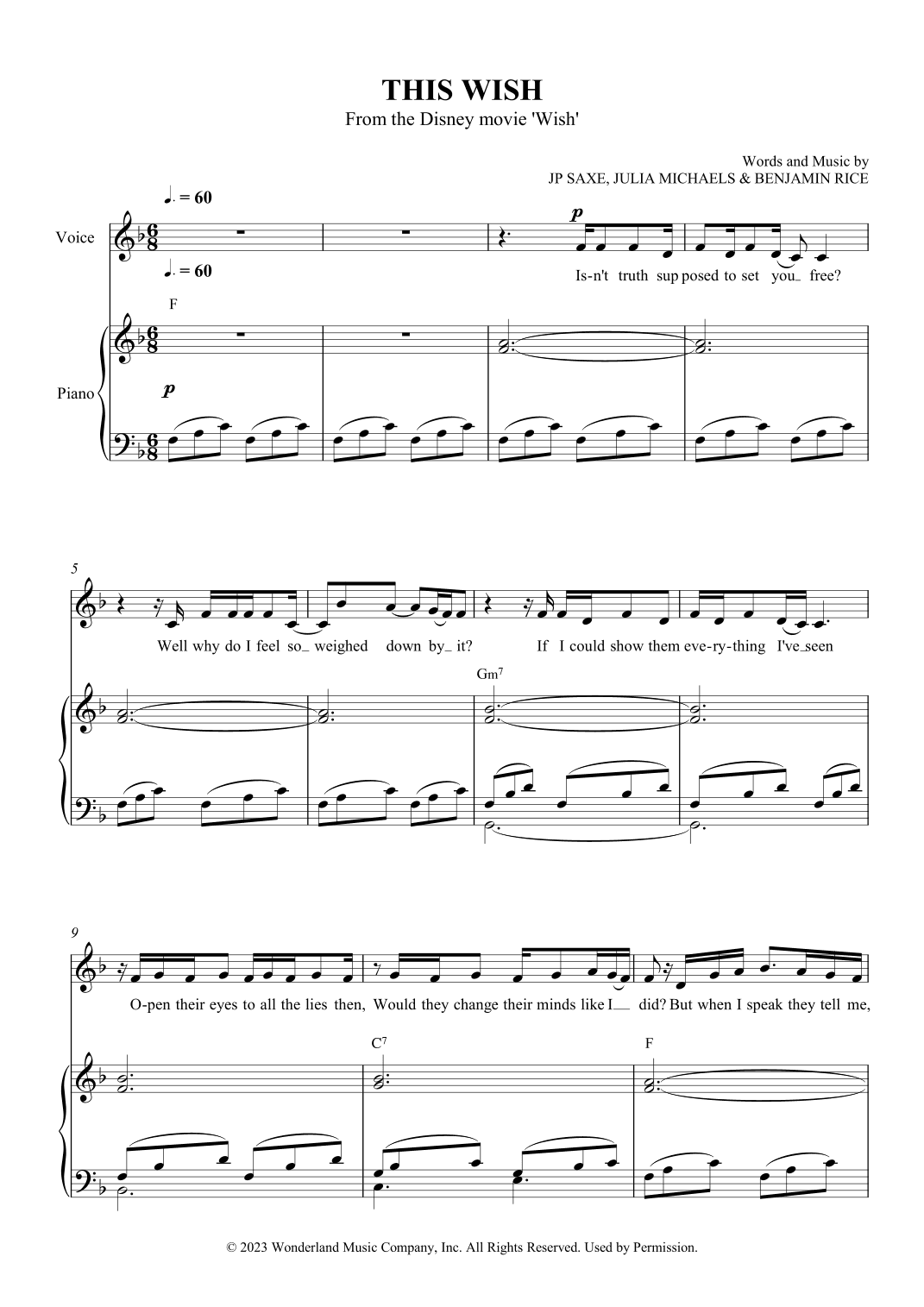 This Wish (arr. SCMusic)