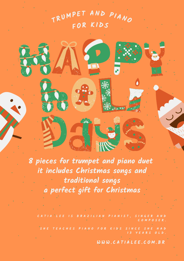 Happy Holidays Trumpet and Piano Duet Album (arr. Catia Lee)