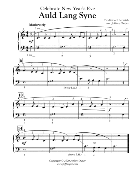 Celebrate Holidays Piano Solos - Vol. 1 (arr. Jeffrey Ouper)