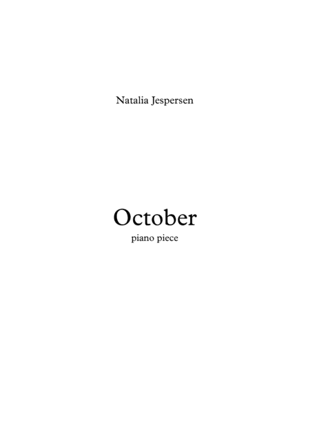 October