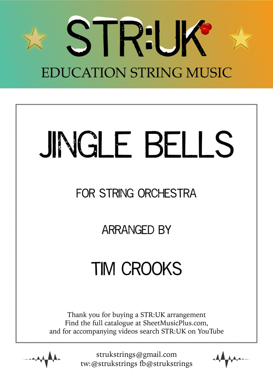 Jingle Bells (STR:UK String Orchestra Version) (arr. Tim Crooks)