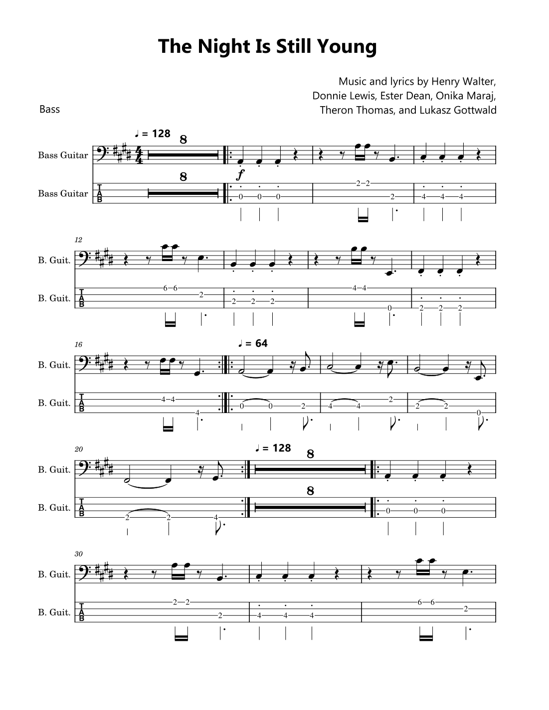 The Night Is Still Young (arr. David Lartey)