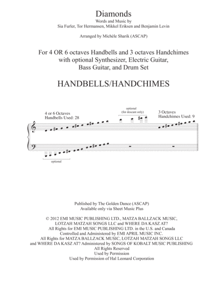 Diamonds (arr. Michele Sharik (ASCAP))
