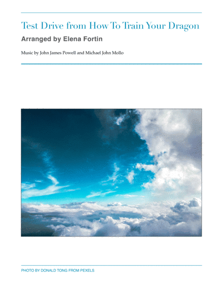 How To Train Your Dragon (arr. Arranged by Elena Fortin)