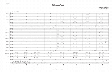 Shenandoah [SCORE] (arr. Henry Godfrey)