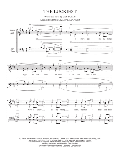 The Luckiest (arr. Patrick McAlexander)