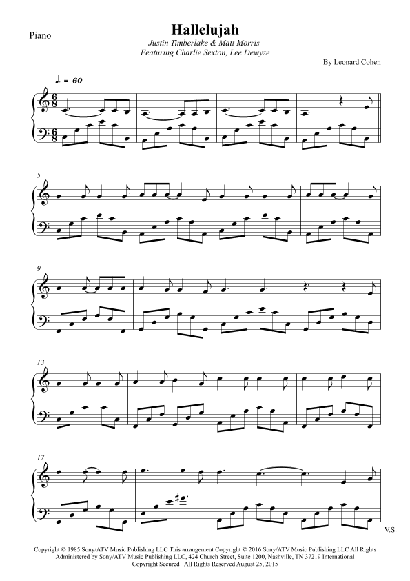 Hallelujah (arr. Wesley S. SIlva)