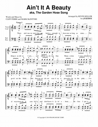 Ain T It A Beauty (arr. Kevin Keller)