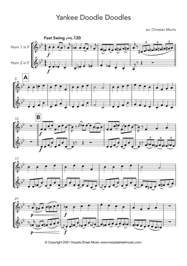 Yankee Doodle Doodles (arr. Christian Morris)