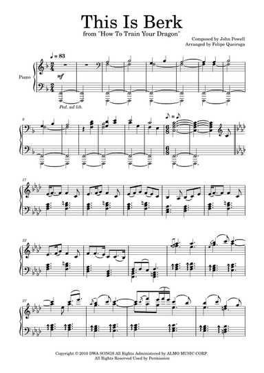 This Is Berk (arr. Felipe Queiroga)