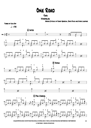 One Road (arr. Sick Boy)
