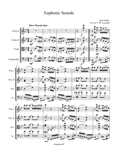 Euphonic Sounds (arr. Nick Lacanski)