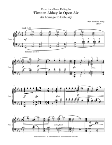Tintern Abbey in Open Air