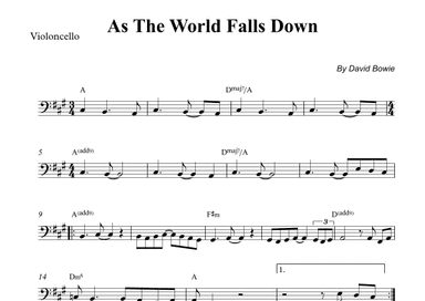 As The World Falls Down (arr. Wesley S. SIlva)