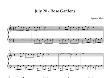 July 20 - Rose Gardens