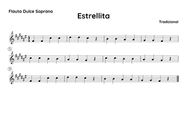 Estrellita - F# (arr. SUZUME)
