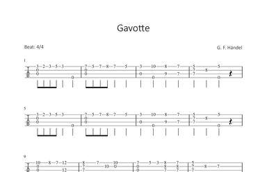 Gavotte (arr. Bettina Schipp)