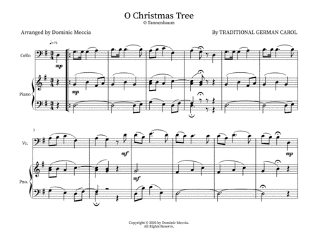 O Christmas Tree (arr. Dominic Meccia)
