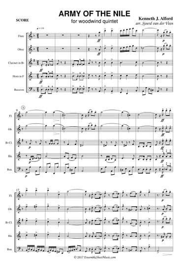 Army of the Nile (arr. Sjoerd van der Veen)