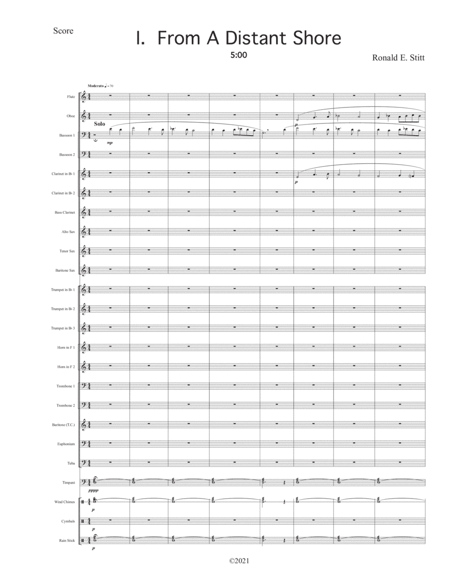 SEASCAPES for Wind Ensemble