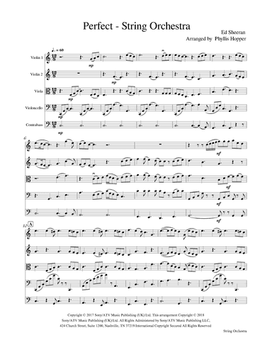 Perfect (arr. Phyllis Hopper)