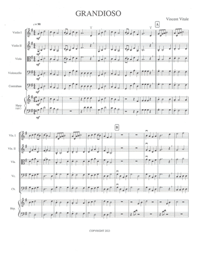 GRANDIOSO  (beginner med.easy)