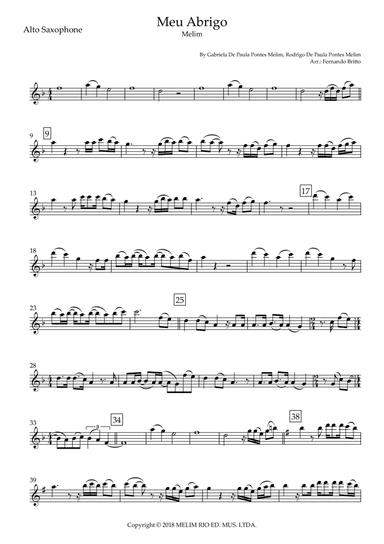 Meu Abrigo (arr. Fernando Britto)